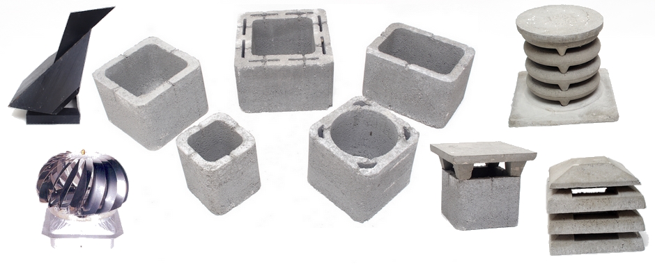 Cement chimneys