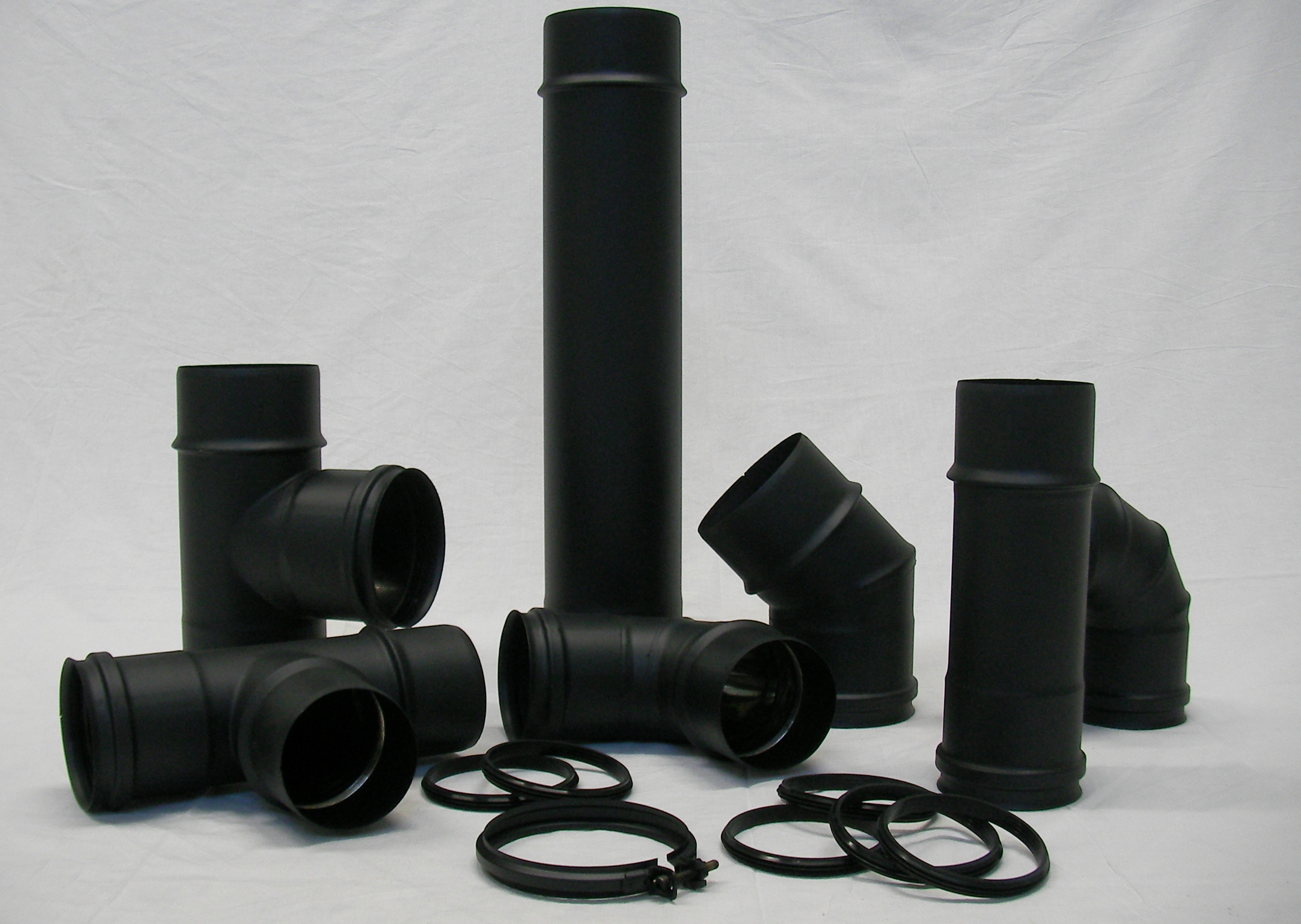 Καμινάδες χαλύβδινες βαρέως τύπου