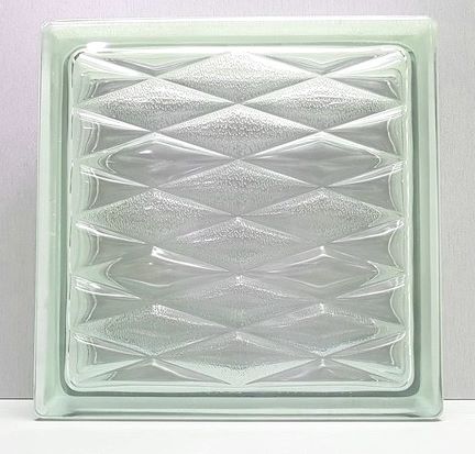 Transparent Glass Block  Lozenge 1919/8