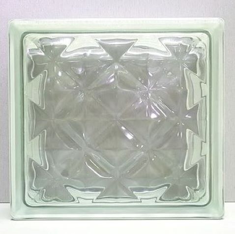 Transparent Glass Block Pyramid New 1919/8